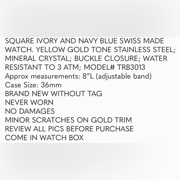 Tori Burch “Lizzie Watch” - Picture 5 of 5